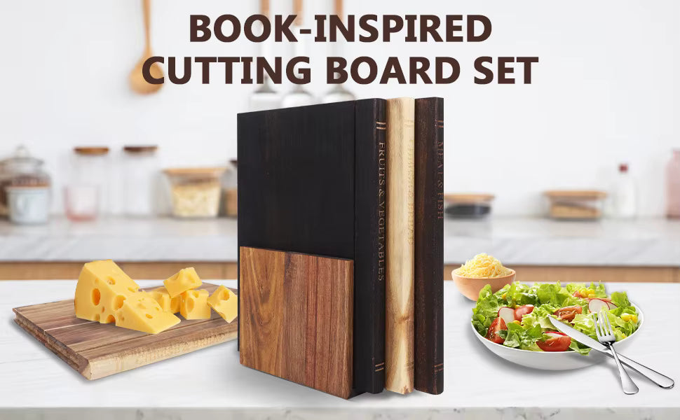 The Book Lover’s Kitchen Board Set