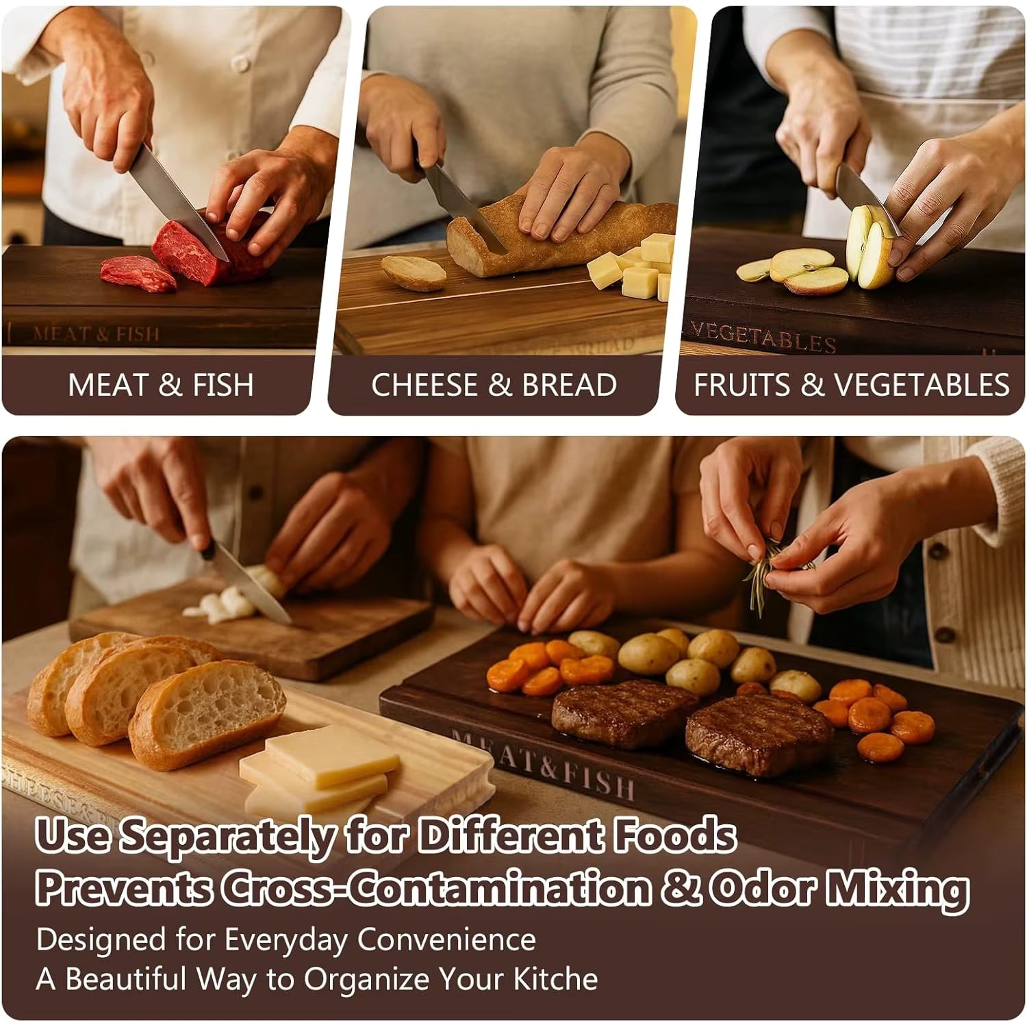 The Book Lover’s Kitchen Board Set